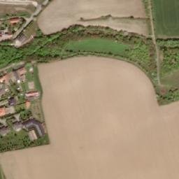 Satellite imagery of [Slaný-Dolín] church t., CZ