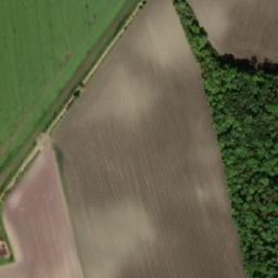 Satellite imagery of [Dymokury] church t., CZ