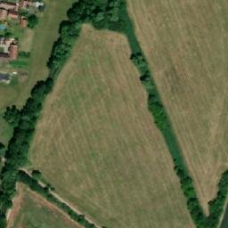 Satellite imagery of [Nový Bydžov] former sugar factory chimney, CZ