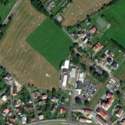 Satellite imagery of [Česká Ves] church t., CZ