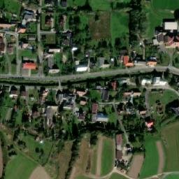 Satellite imagery of [Jindřichov ve Slezsku] church t., CZ