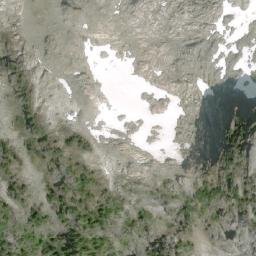 Satellite imagery of Mount Victoria, CA