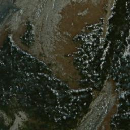 Satellite imagery of Sentinel Pass, CA