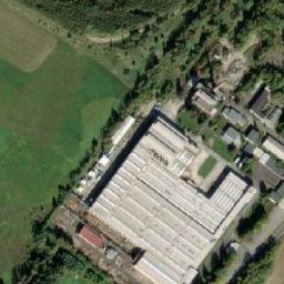 Satellite imagery of Chodos [Chodov-Dolní Chodov] factory chimney, CZ