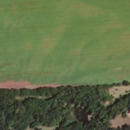 Satellite imagery of Gothic temple [Krásný Dvůr] outlook t., CZ