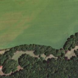 Satellite imagery of Gothic temple [Krásný Dvůr] outlook t., CZ