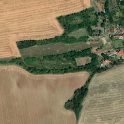 Satellite imagery of [Pnětluky] church sanctus t., CZ