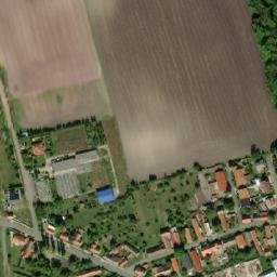 Satellite imagery of [Dymokury] church t., CZ