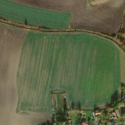 Satellite imagery of [Záhornice u Městce Králové] sanctus church t., CZ