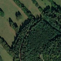 Satellite imagery of Čertovy kameny [Česká Ves]rock outlook t., CZ