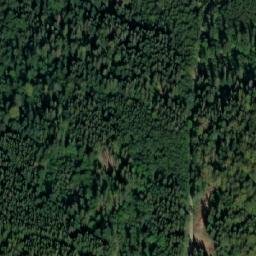 Satellite imagery of Čertovy kameny [Česká Ves]rock outlook t., CZ