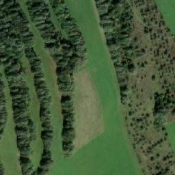 Satellite imagery of [Janov u Krnova] church t., CZ