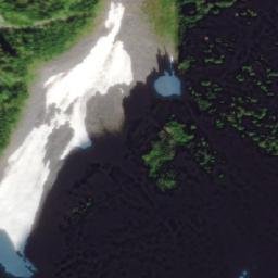 Satellite imagery of Hapush Mountain, CA