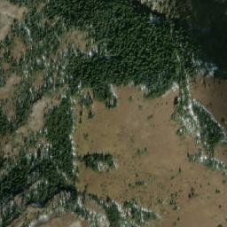 Satellite imagery of Sentinel Pass, CA