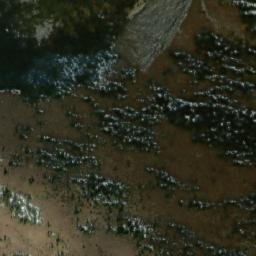 Satellite imagery of Sentinel Pass, CA