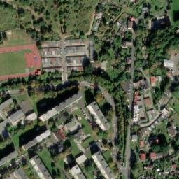 Satellite imagery of [Chodov-Dolní Chodov] church t., CZ