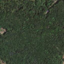 Satellite imagery of Gothic temple [Krásný Dvůr] outlook t., CZ