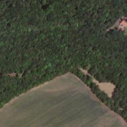 Satellite imagery of Gothic temple [Krásný Dvůr] outlook t., CZ