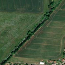 Satellite imagery of [Nový Bydžov] Metličany church t., CZ