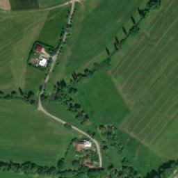 Satellite imagery of [Nechanice-Lubno] cemetery chapel sanctus t., CZ