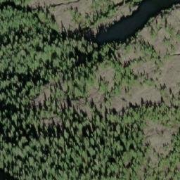 Satellite imagery of Kainum Mountain, CA