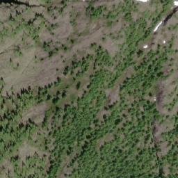 Satellite imagery of Kainum Mountain, CA