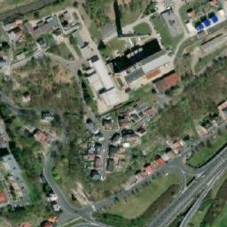 Satellite imagery of [Karlovy Vary-Bohatice] heating plant chimney, CZ