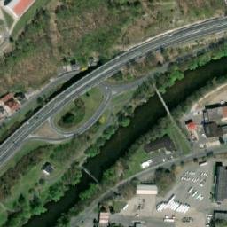 Satellite imagery of [Karlovy Vary-Bohatice] heating plant chimney, CZ