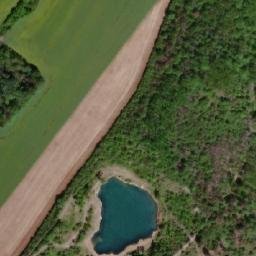 Satellite imagery of [Kojetice u Prahy] water t., CZ