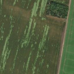 Satellite imagery of [Nový Bydžov] cemetery church t., CZ