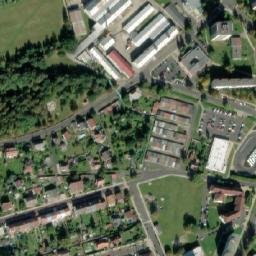 Satellite imagery of [Chodov-Dolní Chodov] evangelic church t., CZ