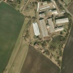 Satellite imagery of [Veliká Ves u Prahy] church t., CZ