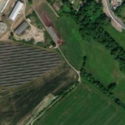 Satellite imagery of [Nechanice] church t., CZ