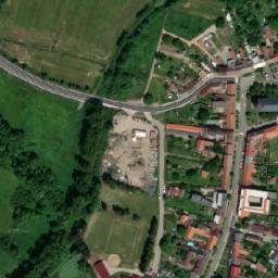 Satellite imagery of [Nechanice] church t., CZ