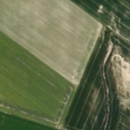 Satellite imagery of [Rusín-Matějovice] chapel sanctus t., CZ