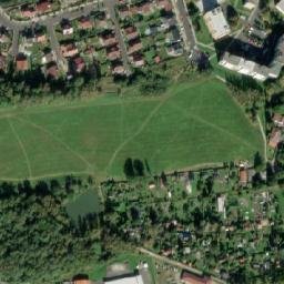 Satellite imagery of [Chodov-Dolní Chodov] evangelic church t., CZ