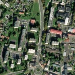 Satellite imagery of [Chodov-Dolní Chodov] evangelic church t., CZ