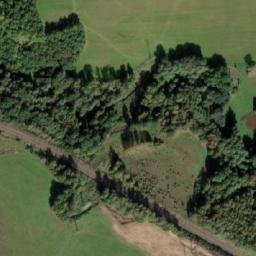 Satellite imagery of [Jenišov] kaolin mine, CZ