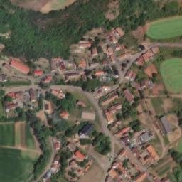 Satellite imagery of [Blšany-Siřem] church t., CZ