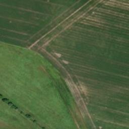 Satellite imagery of [Nový Bydžov] cemetery church t., CZ