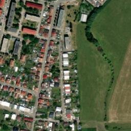 Satellite imagery of [Nový Bydžov] factory chimney, CZ