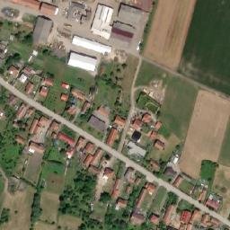 Satellite imagery of [Prasek] church t., CZ