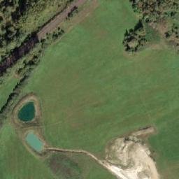 Satellite imagery of [Jenišov] kaolin mine, CZ