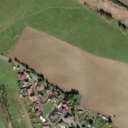 Satellite imagery of [Jenišov] kaolin mine, CZ