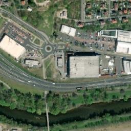 Satellite imagery of [Karlovy Vary-Rybáře] church t., CZ