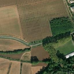 Satellite imagery of [Deštnice] church sanctus t., CZ