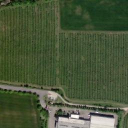 Satellite imagery of LIAZ [Slaný] former factory chimney, CZ