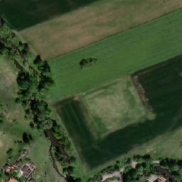 Satellite imagery of [Kostelec nad Labem] former sugar factory chimney, CZ