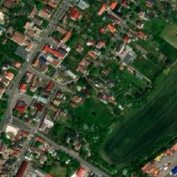 Satellite imagery of [Hradec Králové-Pouchov] church t., CZ
