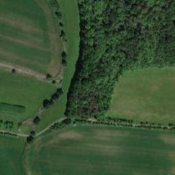 Satellite imagery of [Jeníkovice u Hradce Králové] church t., CZ